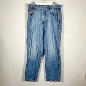 Lucky Brand Men’s Size 40 American Made Style 1 Relaxed Fit Zipper Fly Jeans Vtg